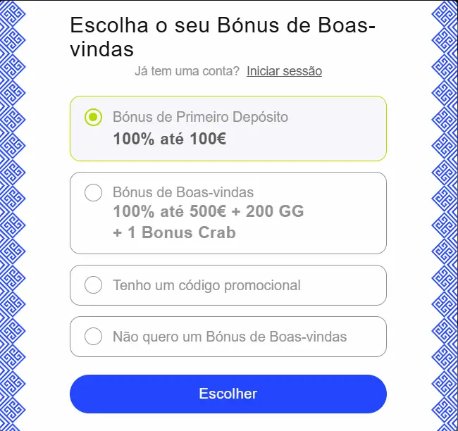 LibraBet Casino Portugal login